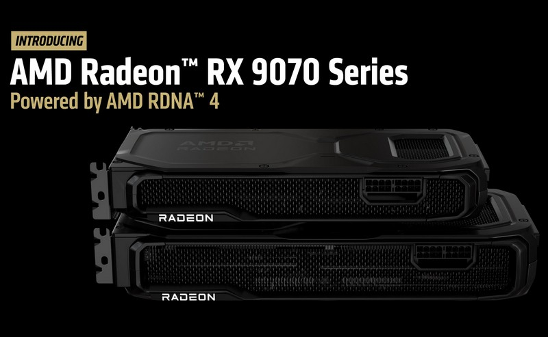 AMD представила видеокарты нового поколения Radeon RX 9070 и RX 9070 XT по цене от $549