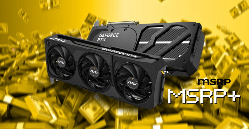 MSI повысила цены на GeForce RTX 5070 Ti — самая простая версия подорожала до $819