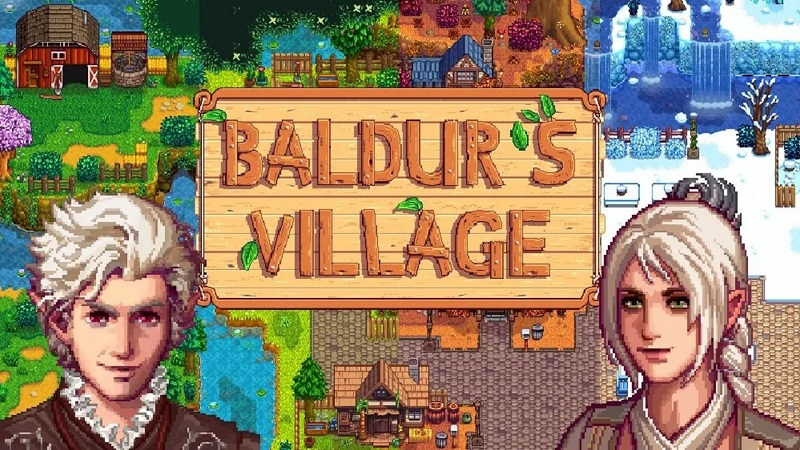 Для Stardew Valley вышел мод Baldur’s Village с персонажами из Baldur’s Gate 3 — Свен Винке одобряет