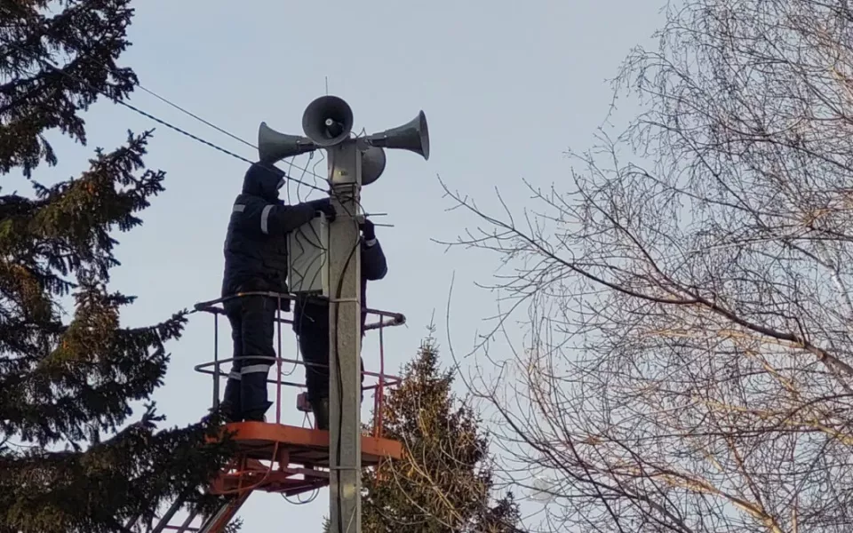 На площадях и улицах Барнаула появились новые сирены