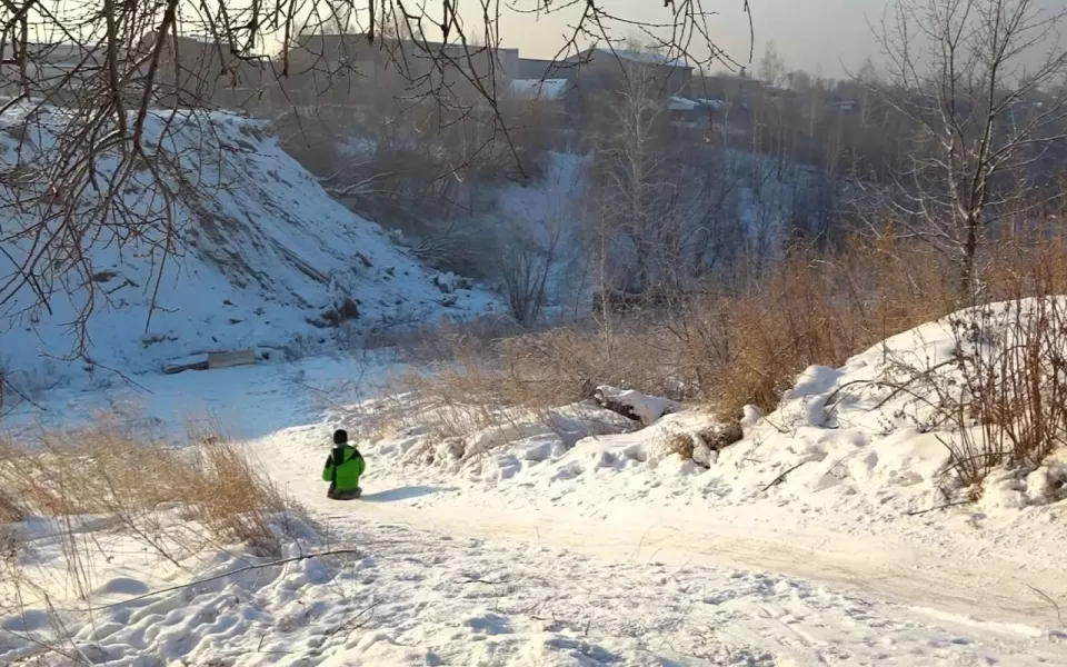 Уровень земли в живописном логу в Бийске решили поднять с помощью свалки