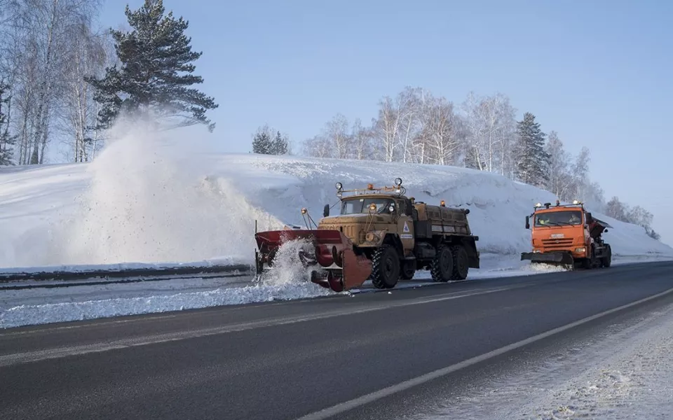 Дорожники Горного Алтая перешли на усиленный режим работы