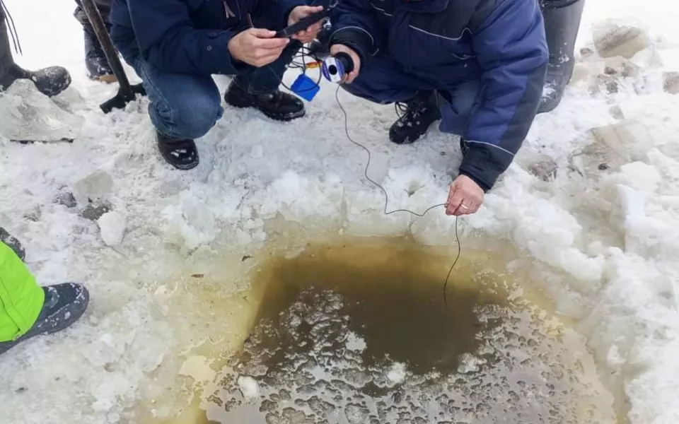 Тело утонувшего в барнаульском поселке мальчика нашли в 30 метрах от места провала