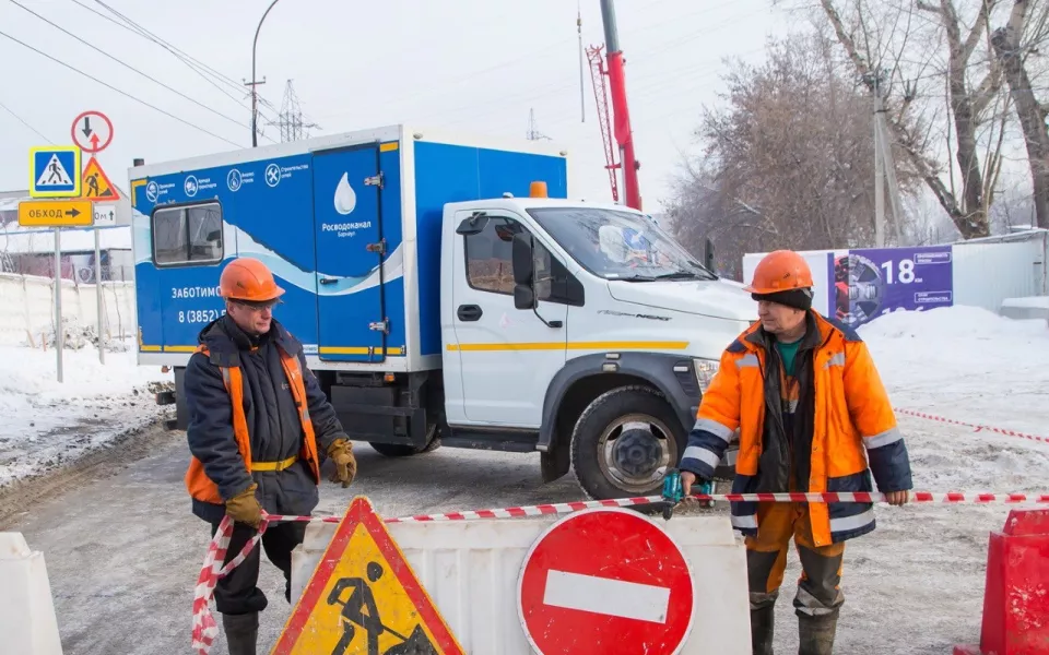 В Барнауле без холодной воды временно остались несколько домов