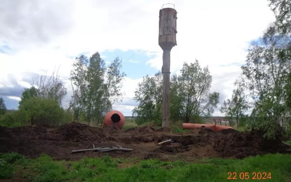 Дело об обрушении водонапорной башни в алтайском селе ушло в суд