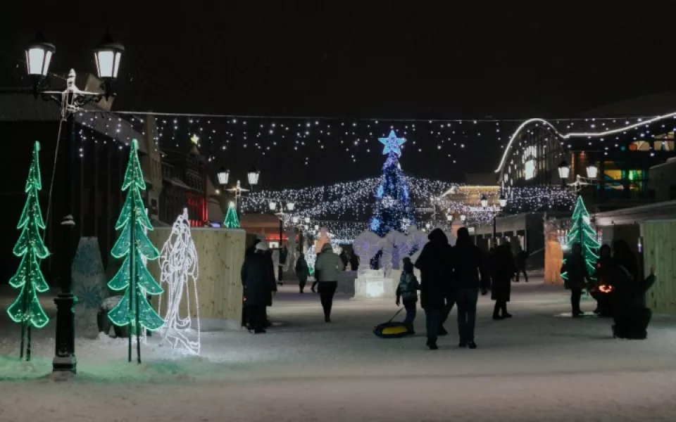 Стало известно, когда в Барнауле откроют снежный городок