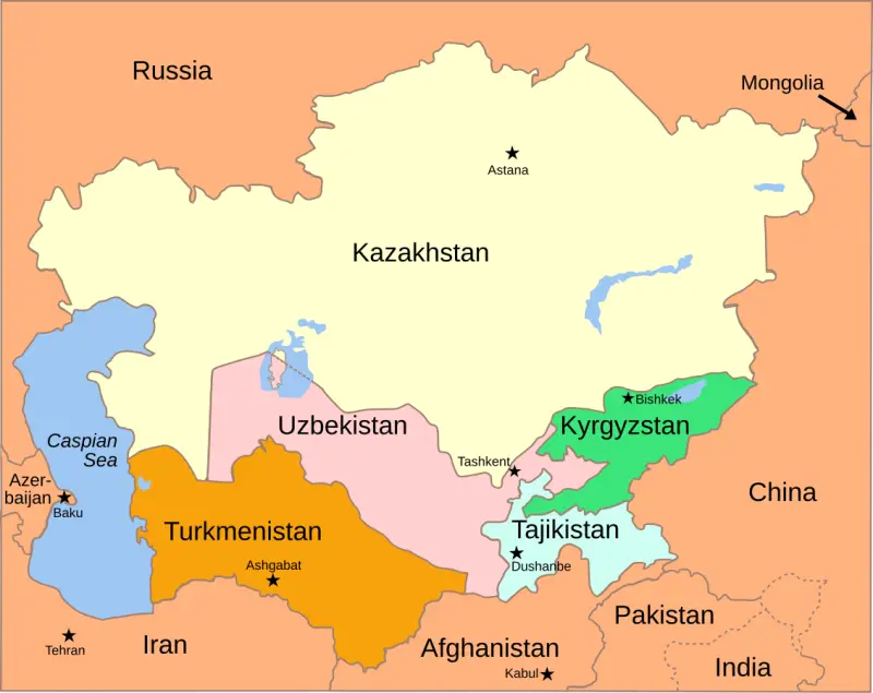 Центральноазиатская пятерка  трансформация в отдельный экономический субъект