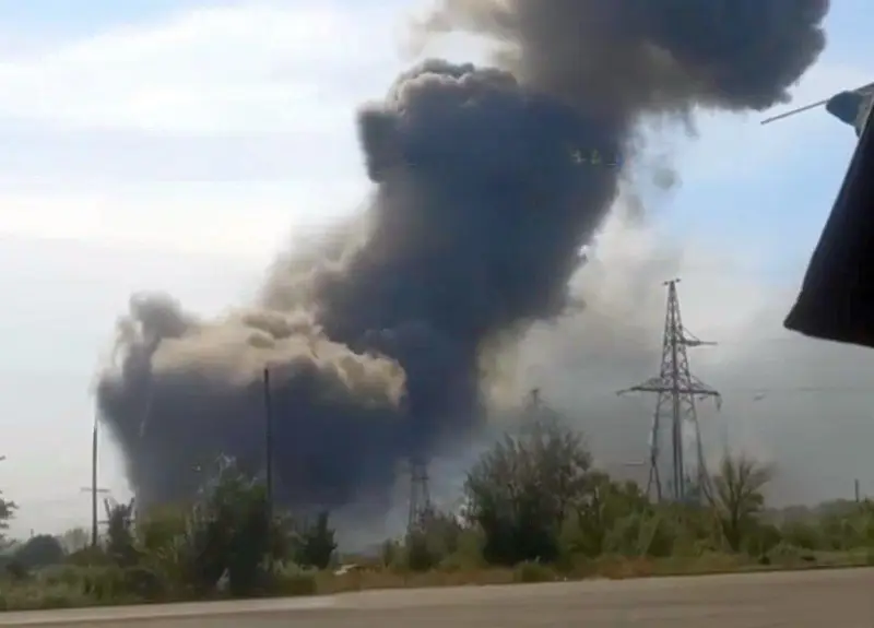 Склад боеприпасов ВСУ самопроизвольно взорвался в жилом секторе оккупированного Славянска