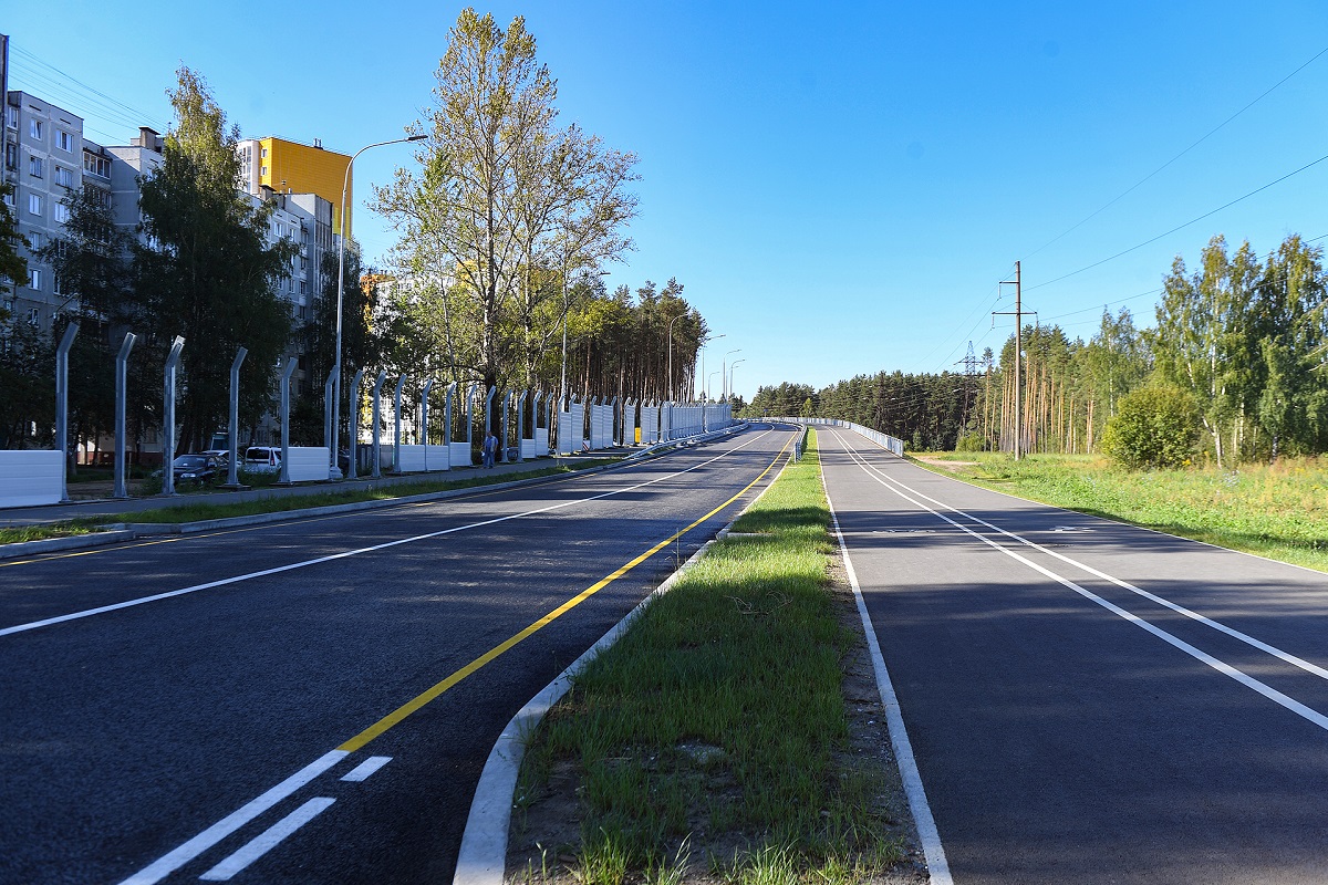 В Твери открыли движение по новому путепроводу на улице Фрунзе