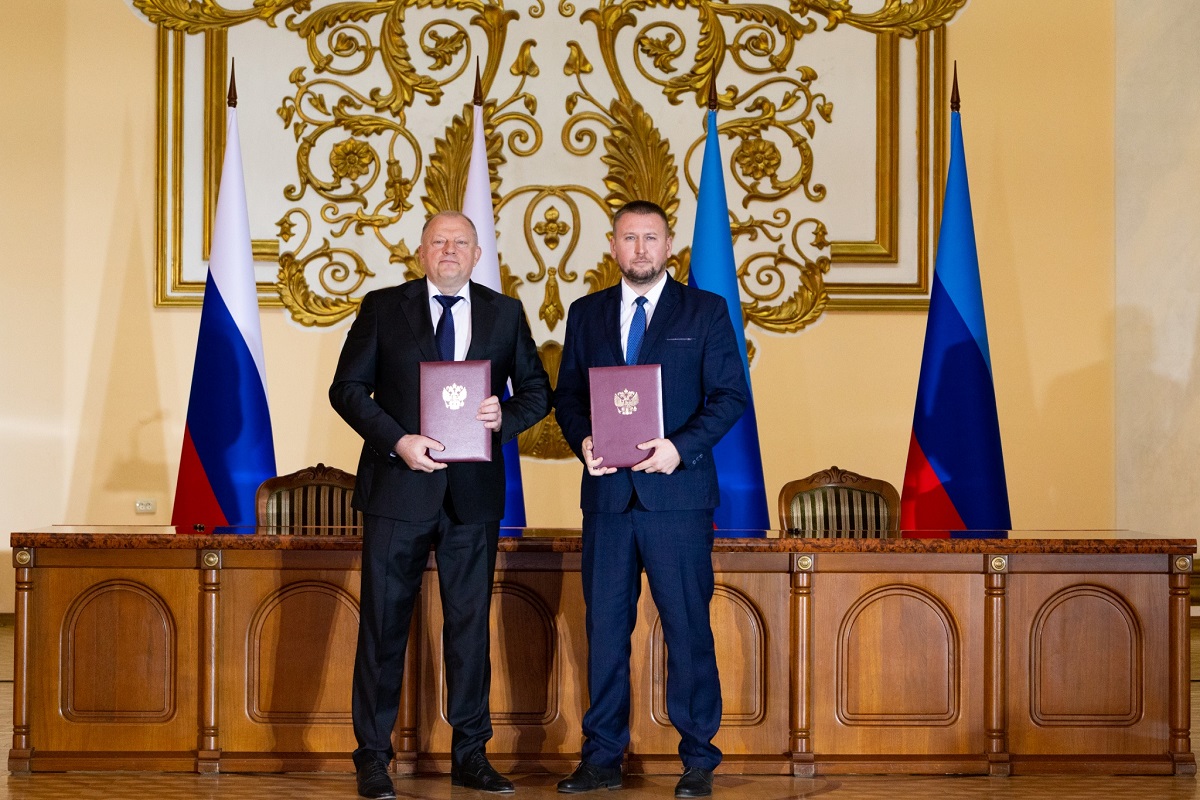 Между Тверским Заксобранием и Народным Советом ЛНР подписано Соглашение о сотрудничестве