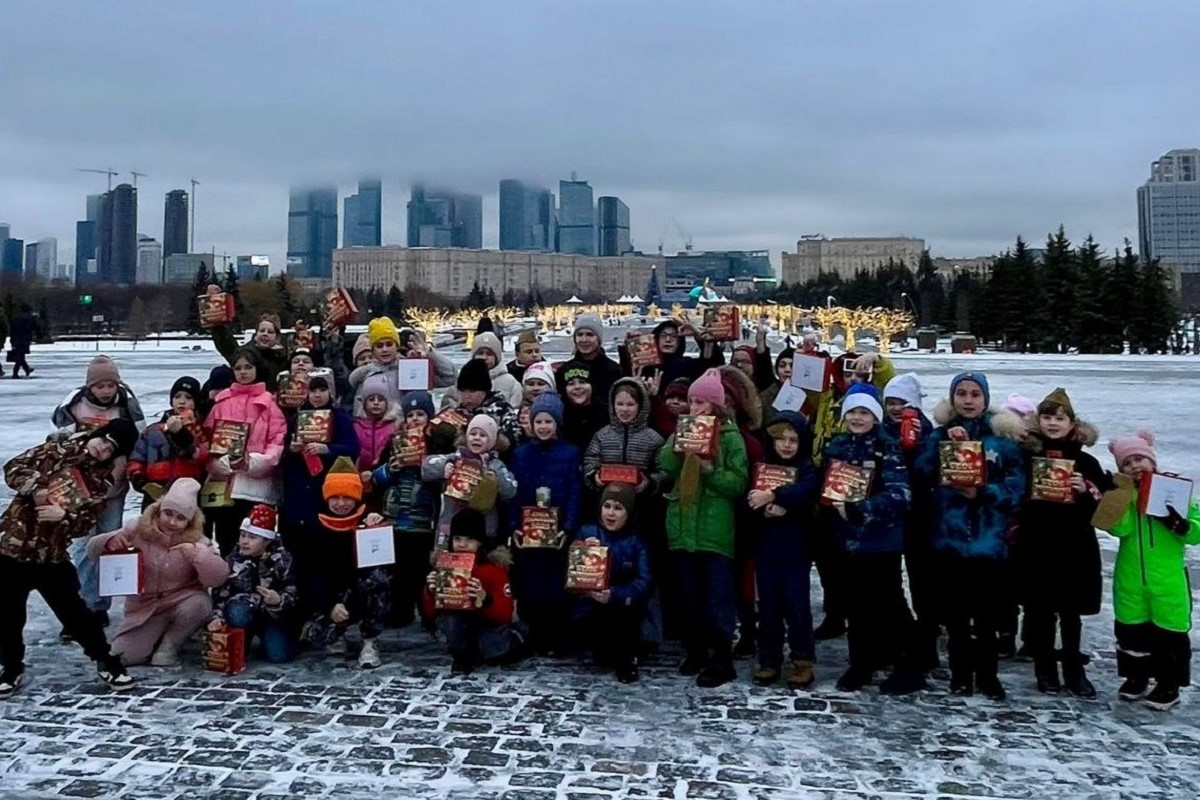 Дети из Тверской области побывали в Москве на «Елке Победы»