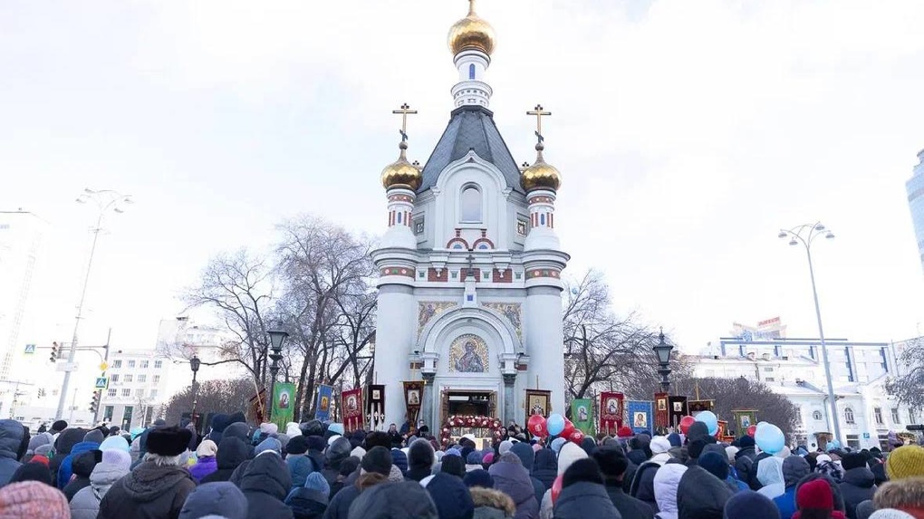 Тысячи человек в Екатеринбурге отметили День святой Екатерины