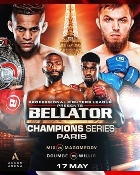 Кард участников Bellator 303  кто дерется 17 мая, весь список бойцов