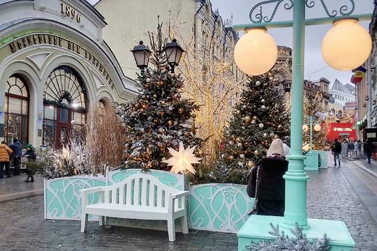 Новогодние путешествия  чаще всего туристы выбирают Москву, Петербург, Сочи