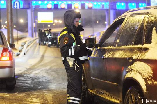 Госавтоинспекция проведет рейд по проверке водителей на состояние опьянения в Москве