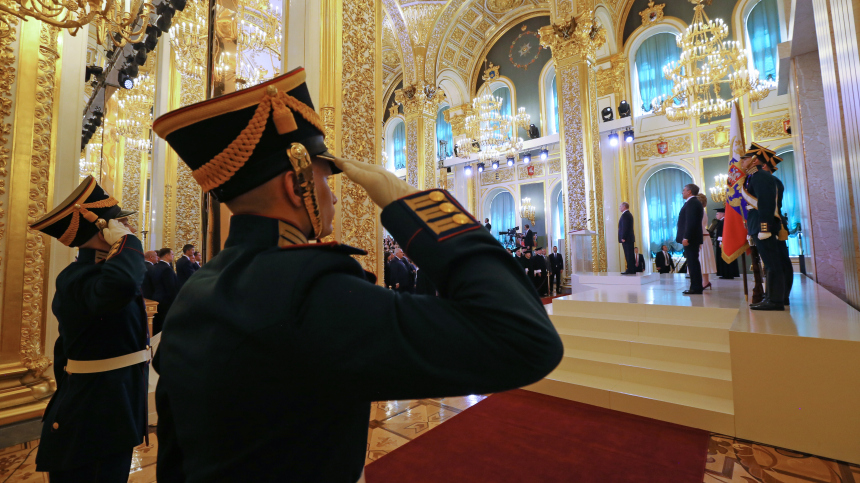 Подготовка к инаугурации президента идет в Большом Кремлевском дворце