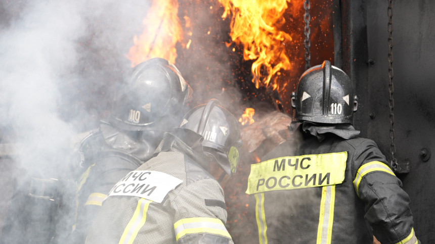 Пожар в типографии в Москве полностью ликвидирован