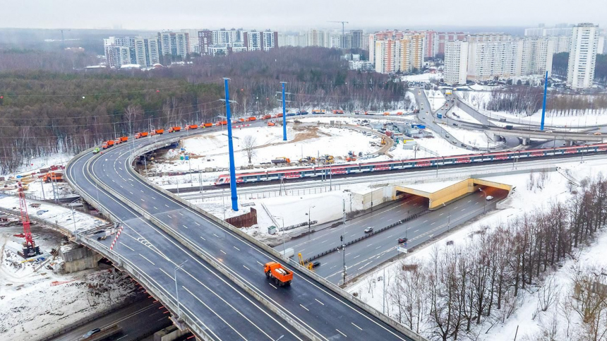 Собянин: открыта дорога-связка между МСД и Варшавским шоссе