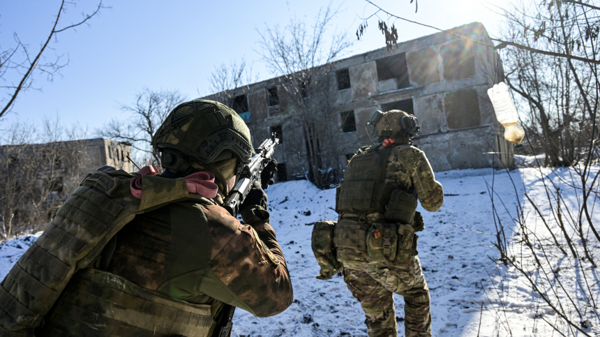 Российские военные освободили населенный пункт Андреевка в ДНР