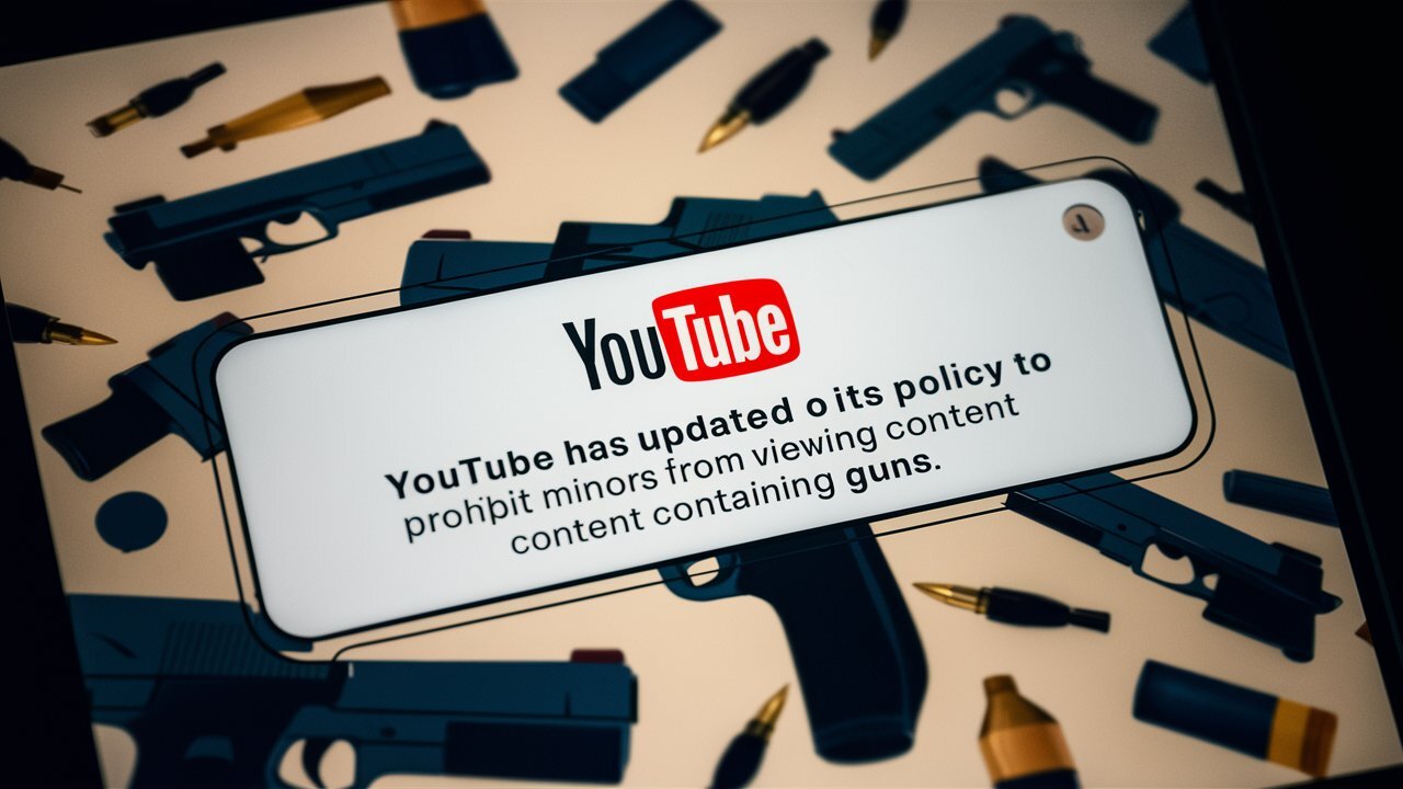 YouTube обновил политику: несовершеннолетним запретили смотреть на оружие