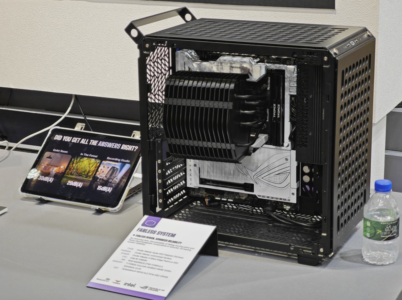 Cooler Master представил безвентиляторный ПК на Intel Core i912900K