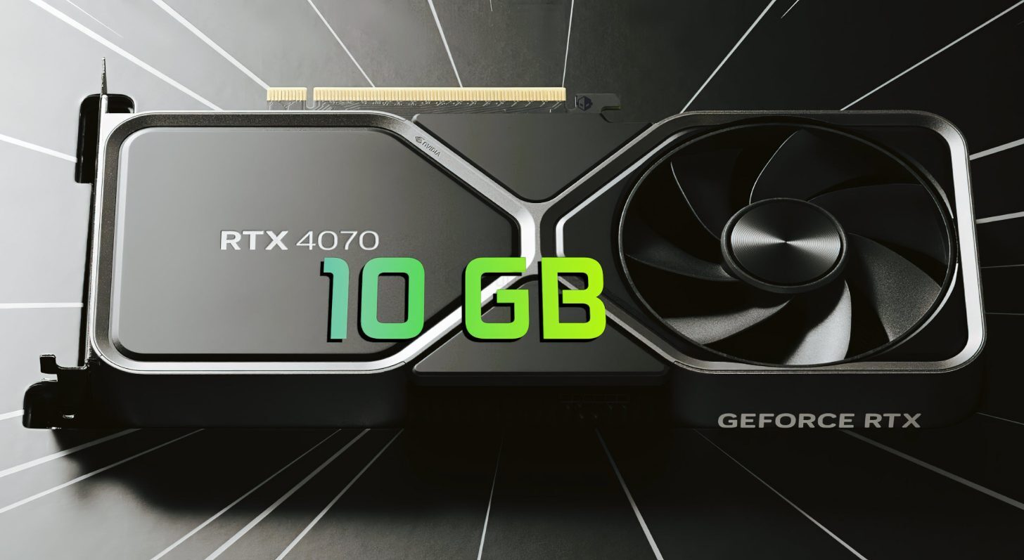 В интернете нашли так и невыпущенную видеокарту NVIDIA RTX 4070 с 10 ГБ видеопамяти