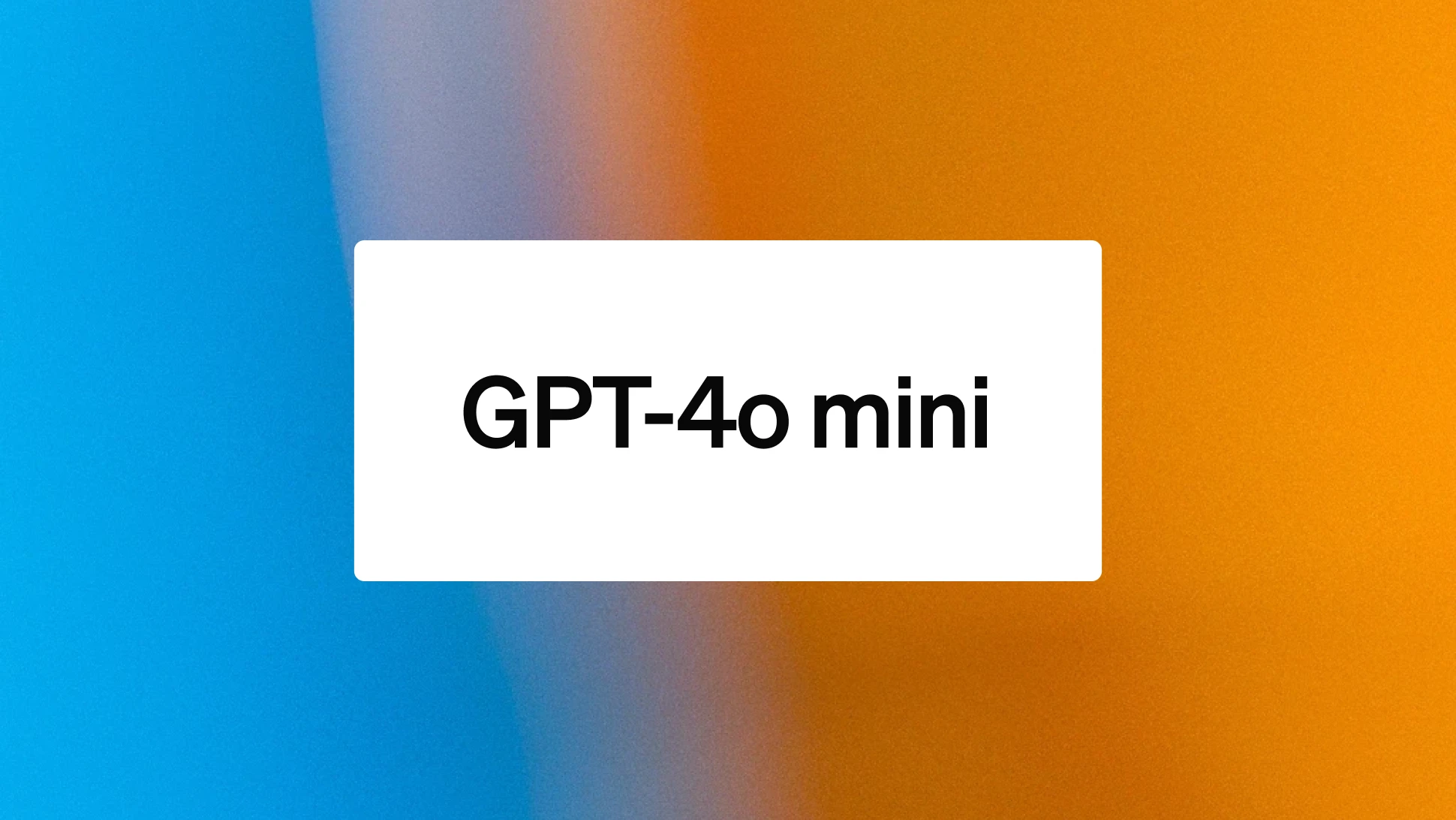 Представлена GPT-4o Mini: более дешевая и эффективная альтернатива GPT-3.5 Turbo