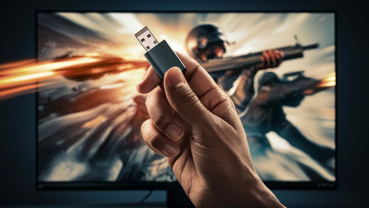 Насколько хорошо работают современные видеоигры, запущенные с USB-накопителя