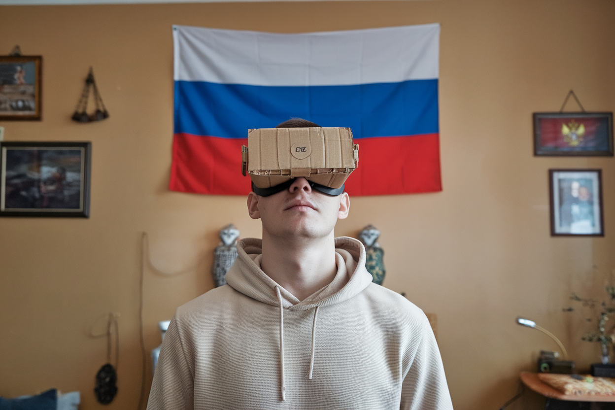 Российский умелец создал дешевый аналог современных VR-шлемов