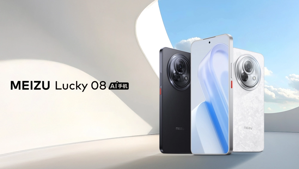 Meizu представила новый смартфон Lucky 08 с необычным дизайном и ярким экраном