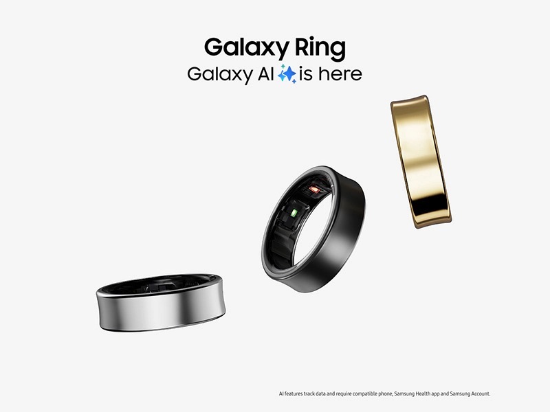 Samsung выпустит умное кольцо Ring в двух новых размерах