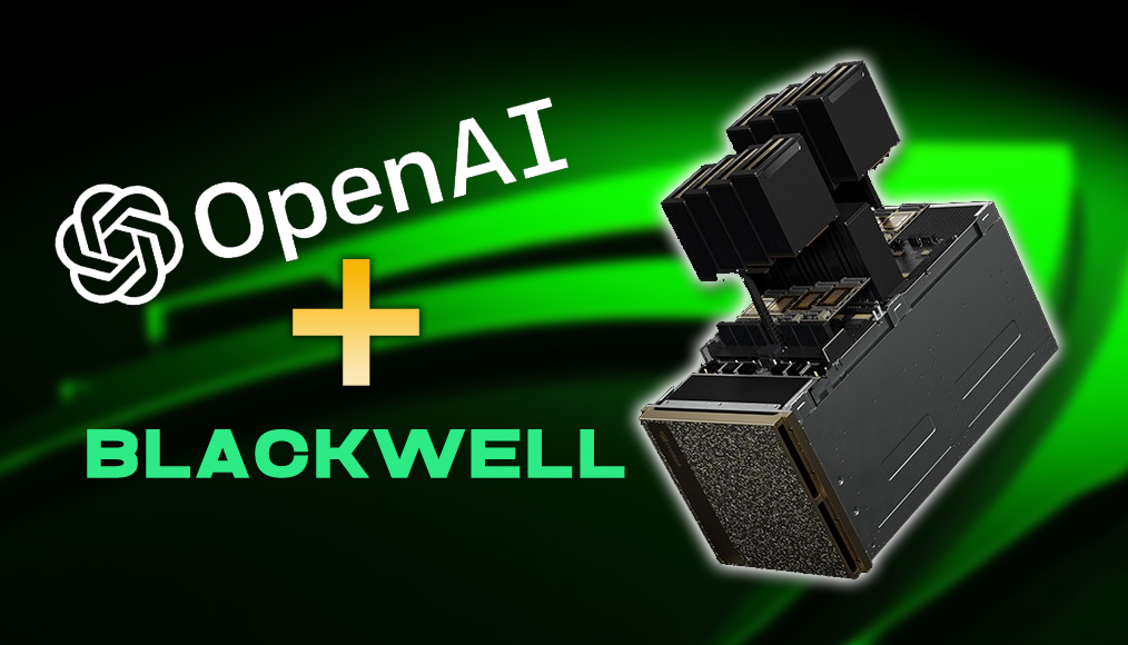 OpenAI получила от NVIDIA первый ИИ-ускоритель на новейшей архитектуре Blackwell