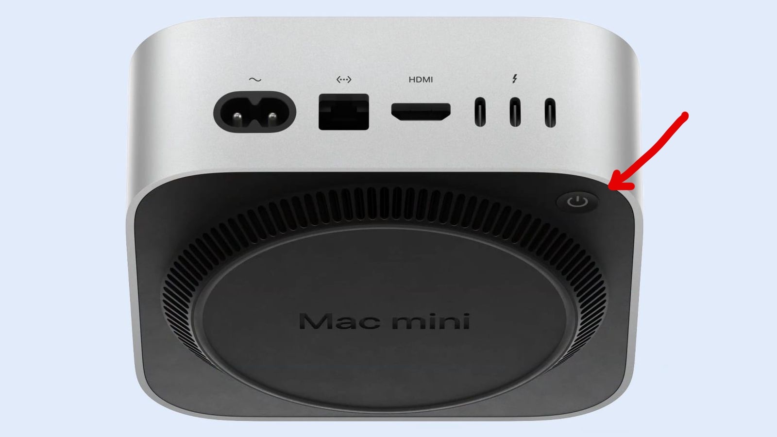 Ход гения: в новых Mac mini M4 кнопку включения поместили снизу корпуса