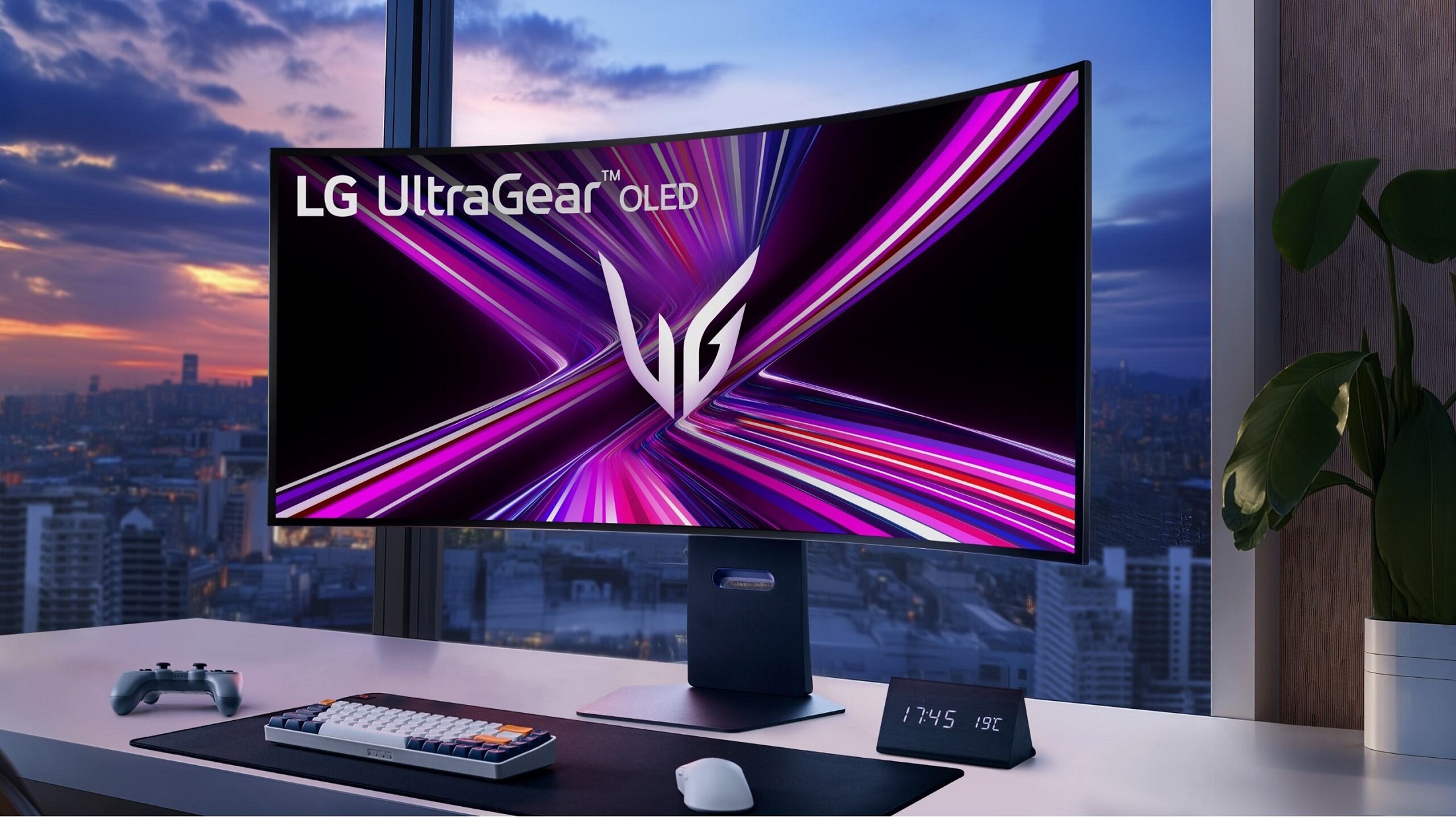 LG анонсировала новую серию OLED-мониторов UltraGear GX9 с изогнутым экраном