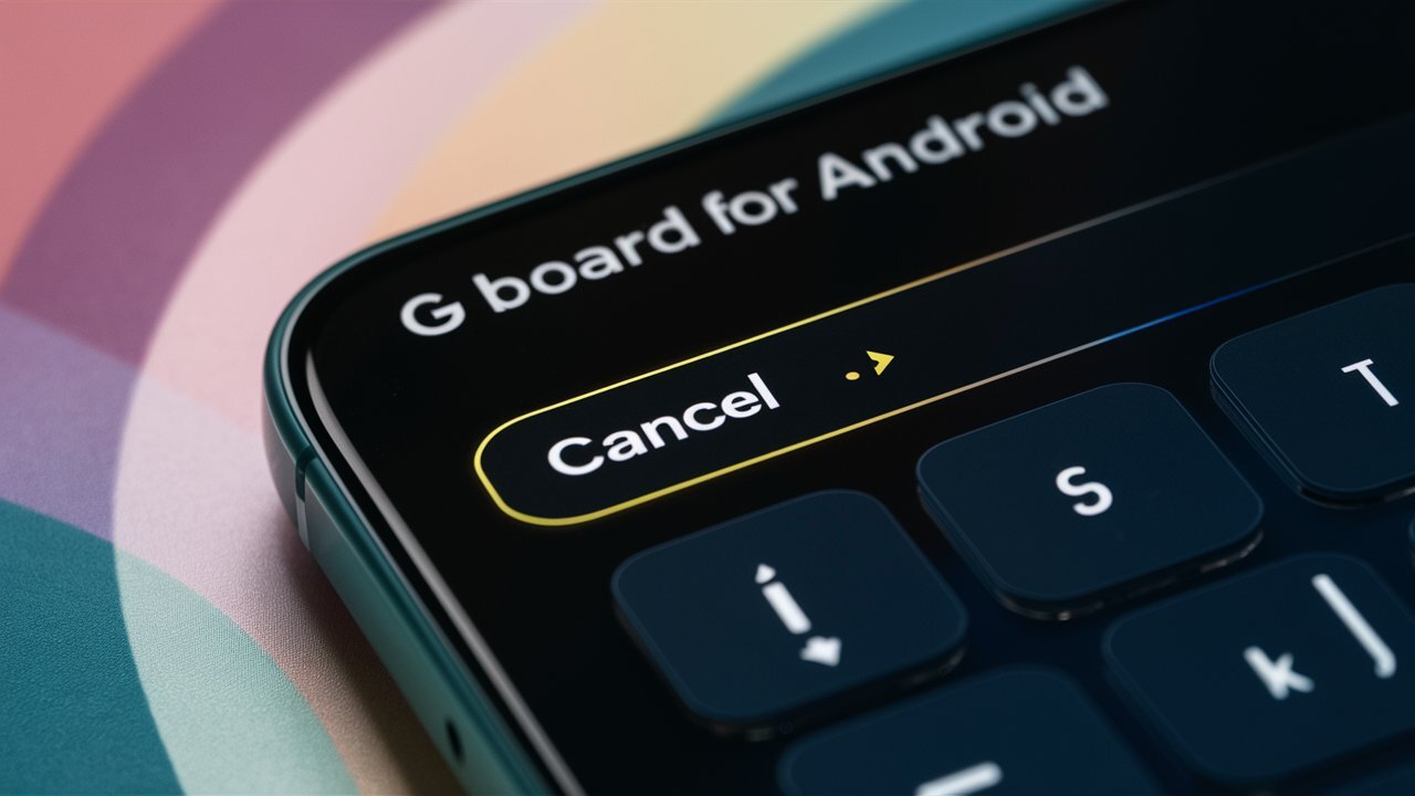 Gboard для Android получил кнопку 'Отмена'