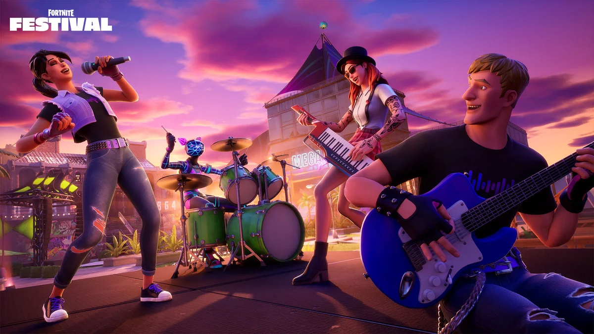 «Возрожденный» Rock Band в Fortnite получил локальный кооператив