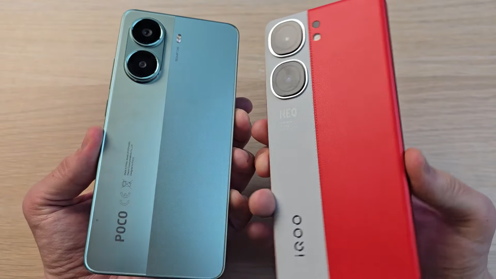 Poco X7 Pro сравнили с таким же игровым-молодёжным iQOO Neo 9