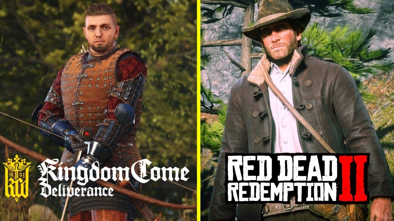 Эксперты сравнили графику Kingdom Come: Deliverance 2 и легендарной Red Dead Redemption 2