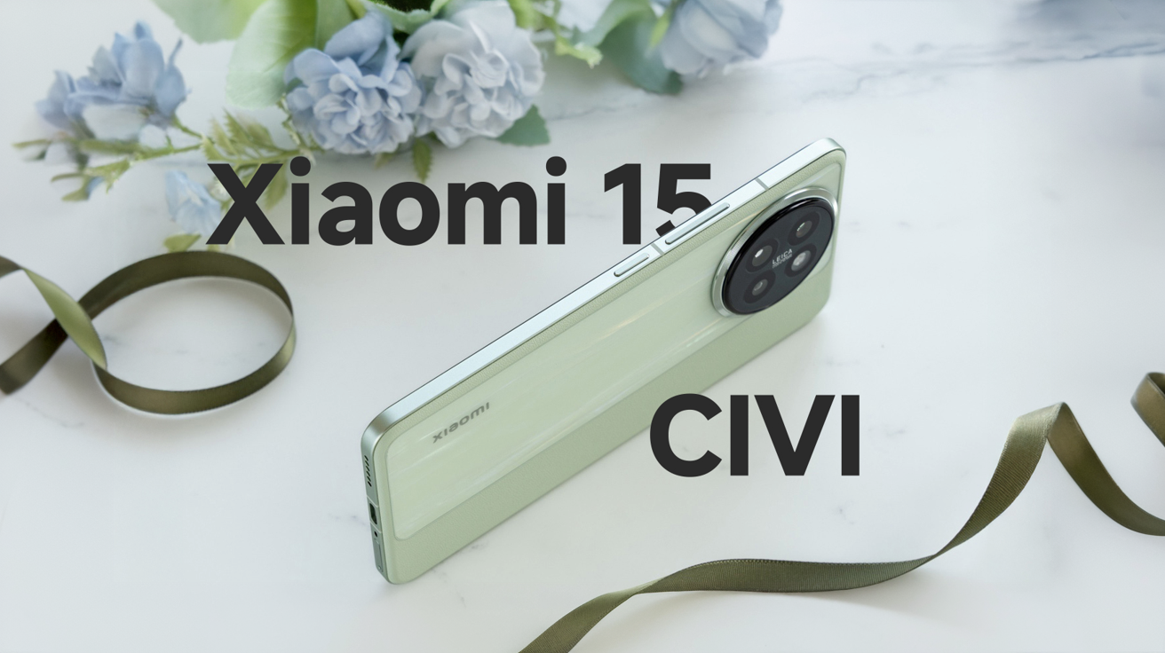 В сеть утекли первые характеристики дизайнерского смартфона Xiaomi 15 Civi