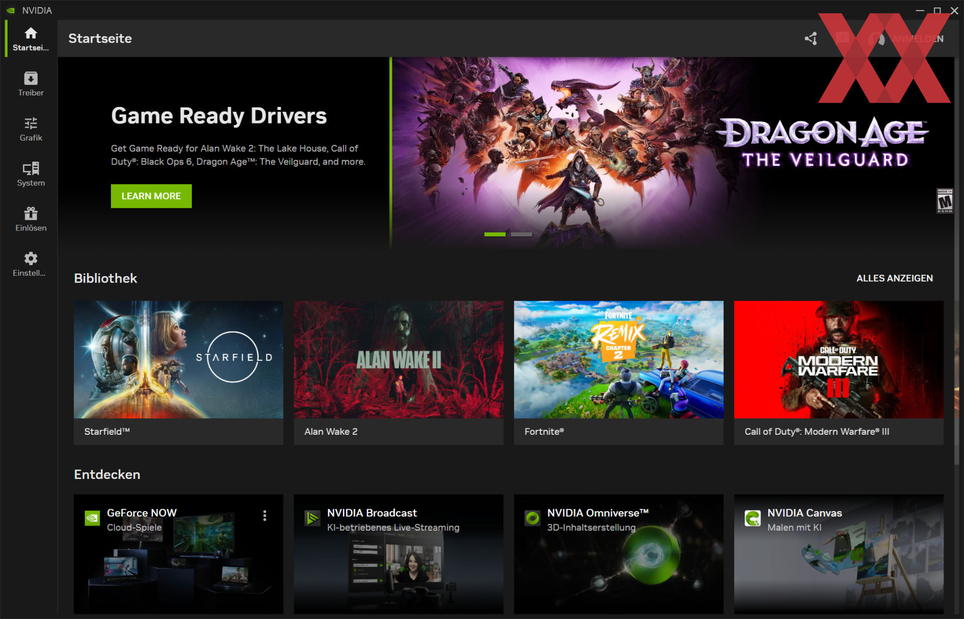 Преемник GeForce Experience: NVIDIA App в версии 1.0