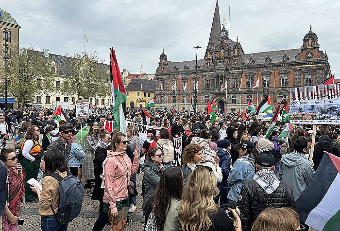 В шведском Мальмё проходят протесты против участия Израиля в 'Евровидении'