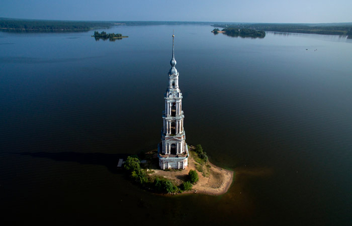 Колокола затопленной колокольни Калязина будут приводить в действие дистанционно