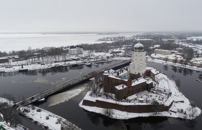 Башню Святого Олафа в Выборге открыли после многолетней реставрации