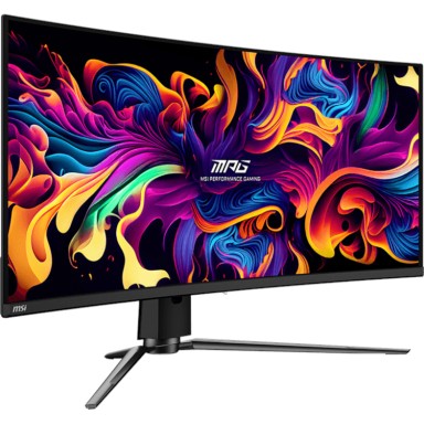 Игровой монитор MSI MPG 341CQPX QD-OLED: изогнутый экран 34 дюйма, разрешение 34401440, поддержка HDR, частота обновления 240 Гц