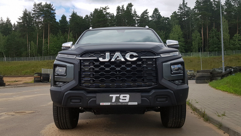 Пикап-мечта для россиян В Беларуси протестировали JAC T9 с дизельным мотором и автоматом