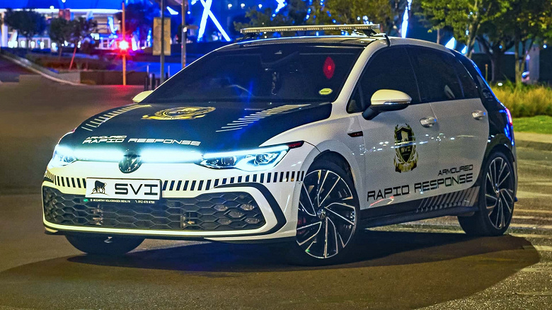 Представлен самый защищенный Volkswagen Golf GTI  он не боится выстрелов из автомата АК-47