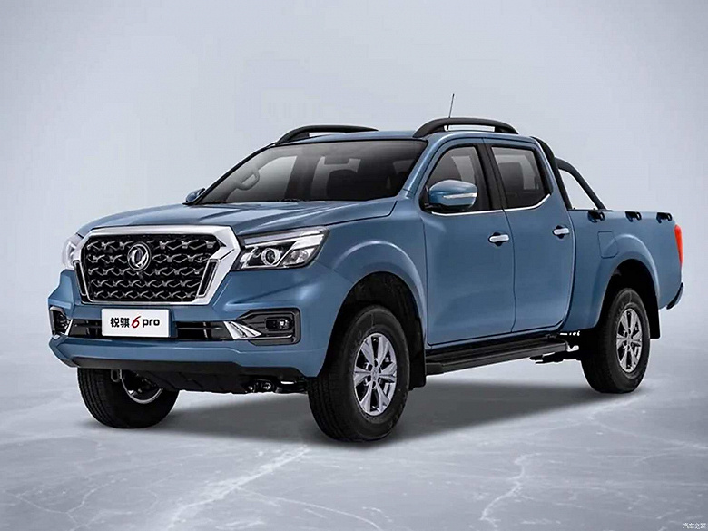 Китайский клон Nissan Navara с полным приводом  всего 16 тыс. долларов. Представлен Nissan Rich 6 Pro