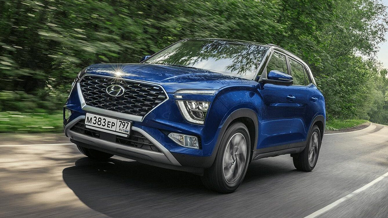 В России появились в продаже новые кроссоверы Hyundai Creta 2024  от 2,57 млн рублей