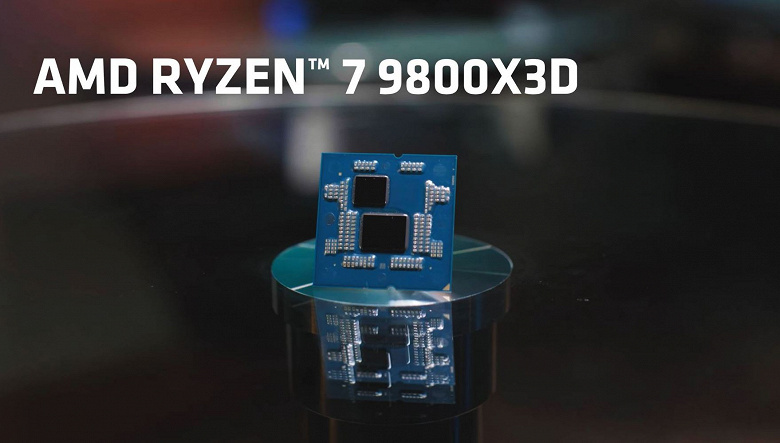 Ryzen 7 9800X3D оказался ещё более уникальным CPU. Его процессорный чиплет по большей части состоит из пустой кремниевой болванки