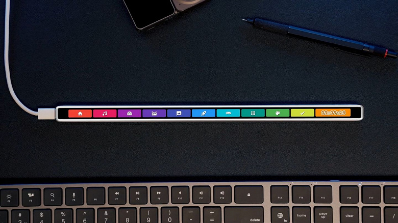 Скучали по Touch Bar? Представлен 10-дюймовый Flexbar для Mac, iPad, iPhone или ПК с Windows